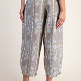 EASEL ATHENA PRINT PANT 57892