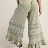 TERRY PANT in LATTE 90214