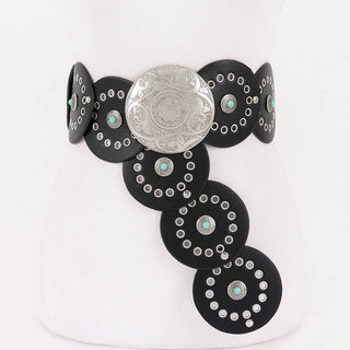 LEO BELT w/TURQ/GOLD