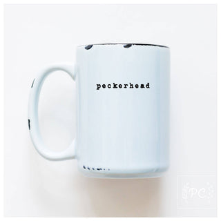 Peckerhead | Ceramic Mug: Yellow