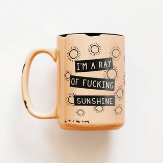 I'm A Ray Of Fucking Sunshine | Ceramic Mug: Yellow