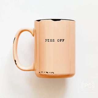 Piss Off | Ceramic Mug: Yellow
