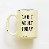 Can't Adult Today | Ceramic Mug: Purple