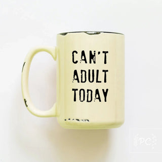 Can't Adult Today | Ceramic Mug: Purple