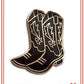 Cowboy Boots Pin