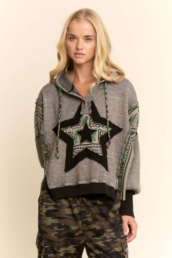 TAN STAR TOP