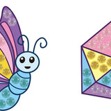 Diamond Dotz BIG DOTZ Sticker - Butterfly Sparkle