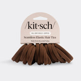 Hair Elastics 20pc - Chocolate