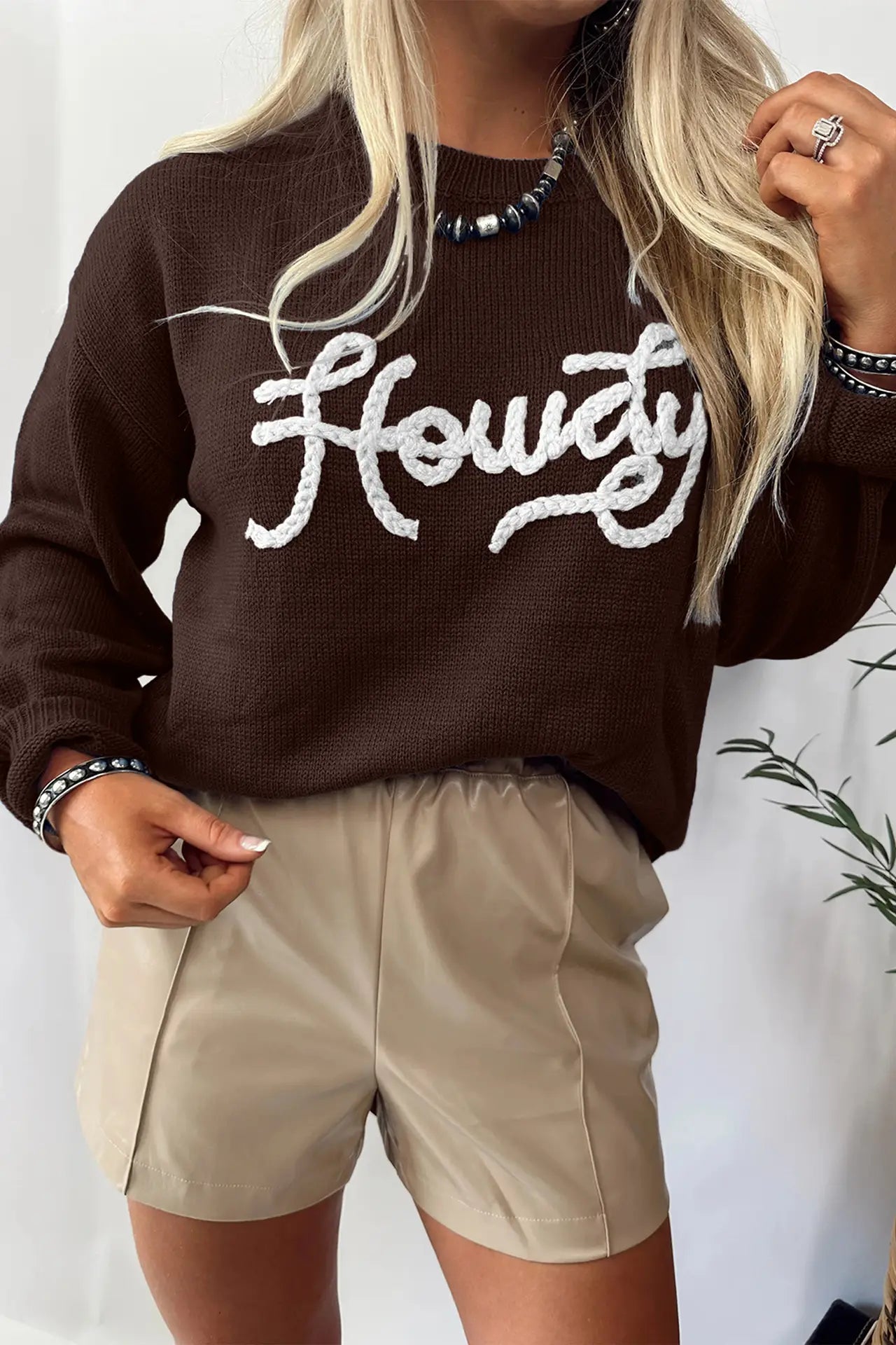 HOWDY SWEATER in BLUE 1029