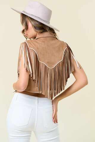 MICKEY FRINGE VEST