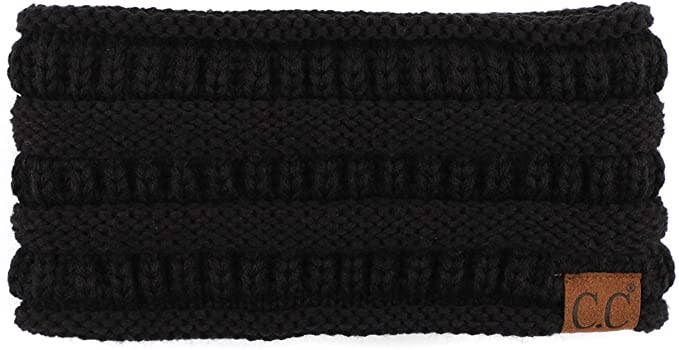 Ponytail Headwrap (Black)