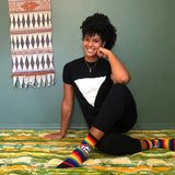 Mork and Mindy | Women's Cotton Crew Funny Socks 20472