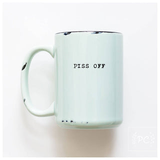 Piss Off | Ceramic Mug: Yellow