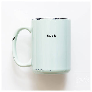 Dick | Ceramic Mug: Blue