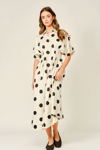 SHEILAH POLKA DRESS 6132