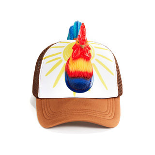 Rooster | Unisex Funny Trucker Hat Mesh Cap