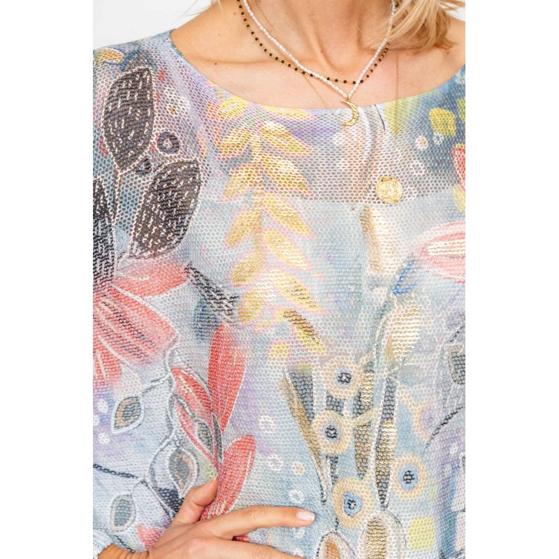 FLORA BATWING SWEATER TOP