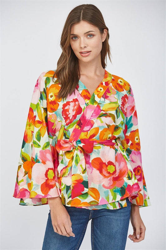 FLORAL TOP