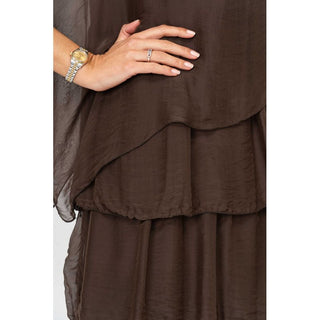SUTTON  SILK DRESS 7087