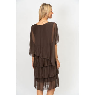 SUTTON  SILK DRESS 7087