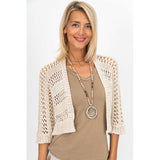 *KEIRA CROP CARDIGAN 2461