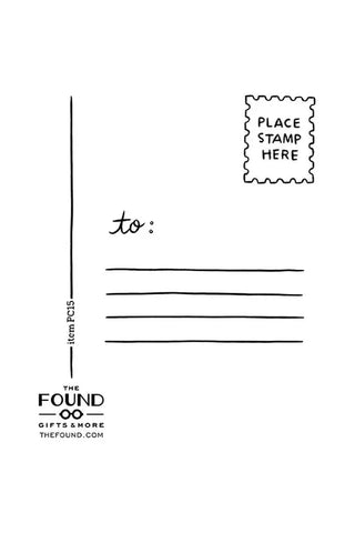SALE * POSTCARD WELL BEHAVED