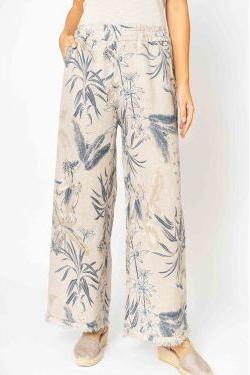 SALE * MADE IN ITALY LINEN PANT 1250