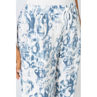 LINEN PANT 2097 BLUE