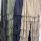 MADE IN ITALY LACE RUFFLE PANT