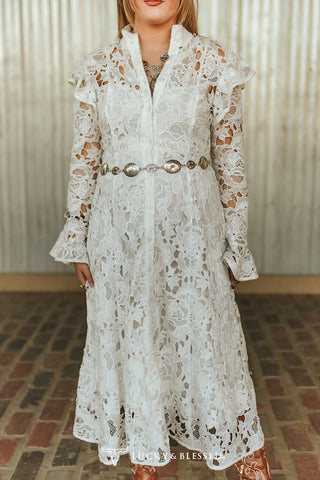 WHITNEY LACE DRESS 610