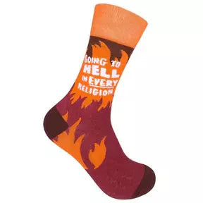 FUN SOCK, GOING TO HELL...