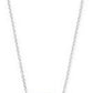 KENDRA SCOTT ELISA SHORT PENDANT NECKLACE, RHODIUM