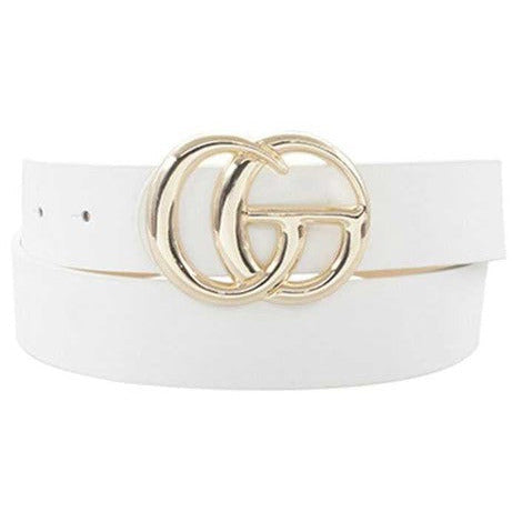 R10 BELT in solid w/Gooshe Buckle (4 colors)