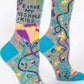 B01 SOCK 508 LOve my Asshole kids WOMEN'S CREW 508