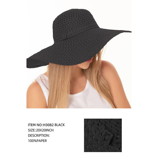 Wendy Wide Brim Sunning Hat ~ 5 colors