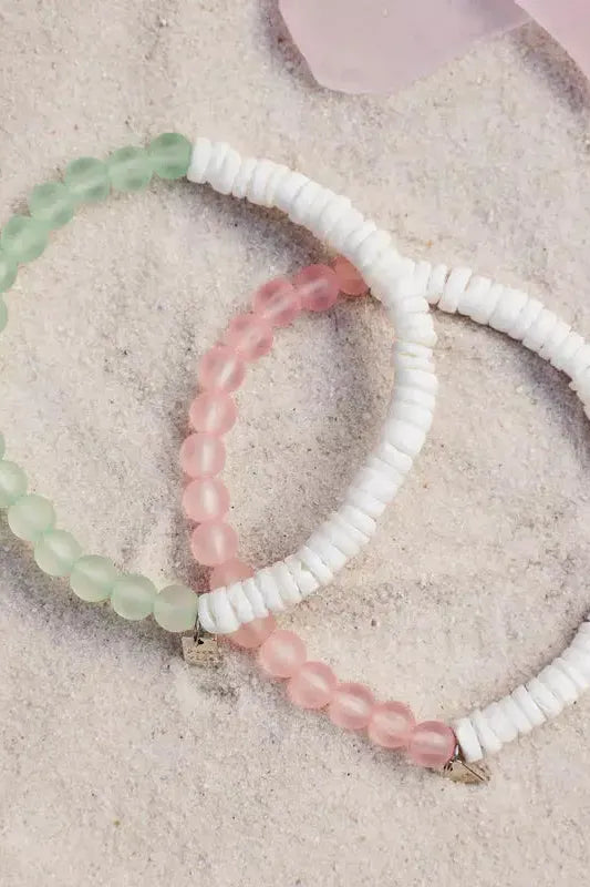 PURA VIDA BRACELETS ~ PUKA, 2 COLORS