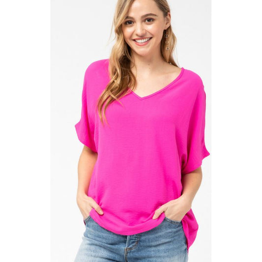 ENTRO EVERYDAY TOP HOT PINK TOP 4561