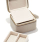 X KENDRA SCOTT SMALL ZIP JEWELRY CASE ~ TAUPE