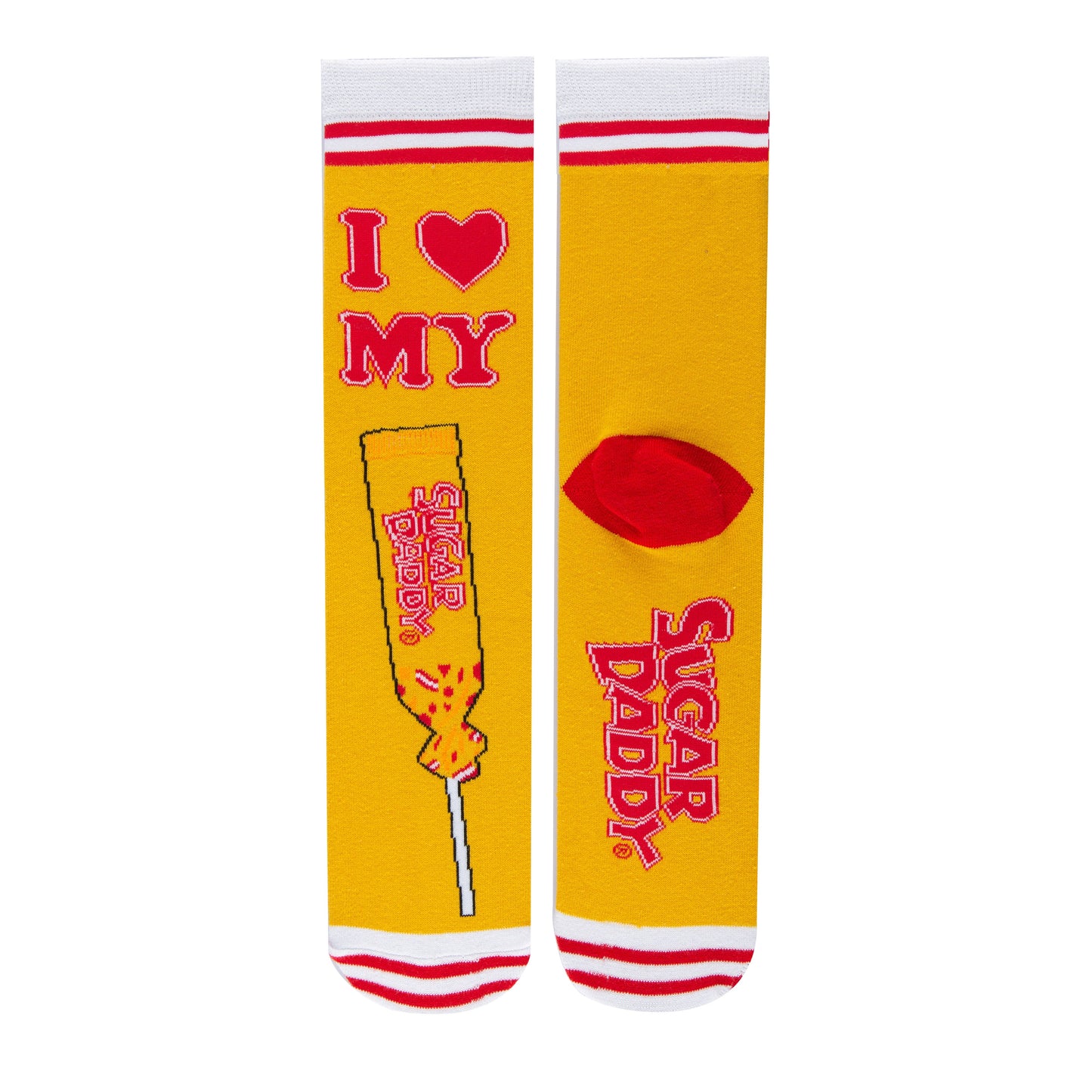 I Love My Sugar | Women's Funny Crew Socks