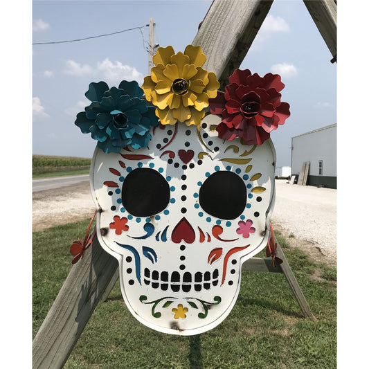 MADINA the METAL Day of the Dead Skull