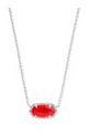 KENDRA SCOTT ELISA NECKLACE RHODIUM