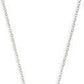 KENDRA SCOTT ELISA SHORT PENDANT NECKLACE, RHODIUM