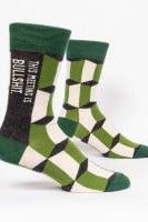 B01 SOCK Z MEN'S 828 This meeting is Bullshit, crew socks.