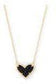 KENDRA SCOTT ARI HEART SHORT PENDANT ~ Gold NECKLACES