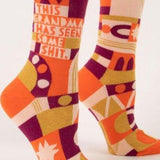 WOMEN’S SOCKS 539 GRANDMA'S SEEN SHIT