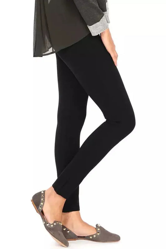 SLIM-SATION Solid Pointe Legging in BLACK 9031