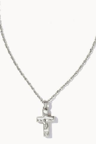 KENDRA SCOTT CROSS PENDANT NECKLACE ~ 2 COLORS