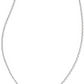 KENDRA SCOTT JULIETTE PENDANT NECKLACE GOLD WHITE CRYSTAL or RHODIUM