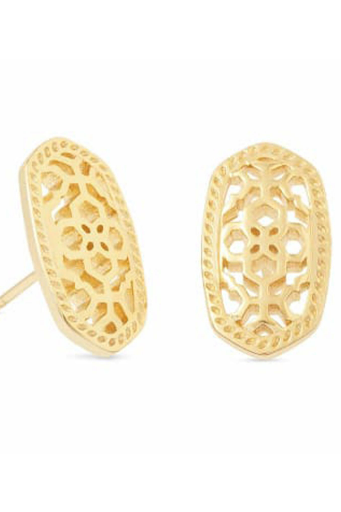 KENDRA SCOTT ELLIE STUD EARRINGS ~ FILIGREE