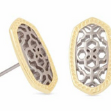 KENDRA SCOTT ELLIE STUD EARRINGS ~ FILIGREE